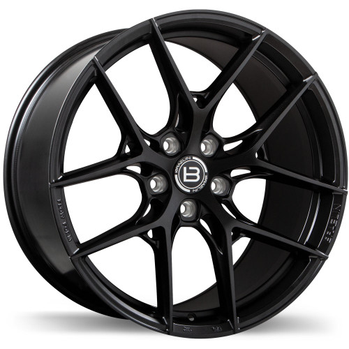 BR14 20x10.0 5x114.3mm +35 70.6mm | Satin Black Anthracite Finish