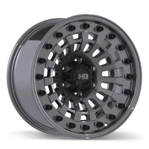 Shred 18x9.0 6x139.7mm +0 78.0mm | Gloss Gunmetal Finish