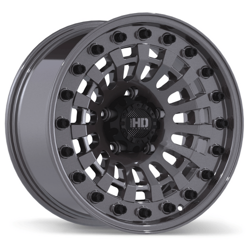 Shred 17x9.0 5x139.7mm +0 77.8mm | Gloss Gunmetal Finish