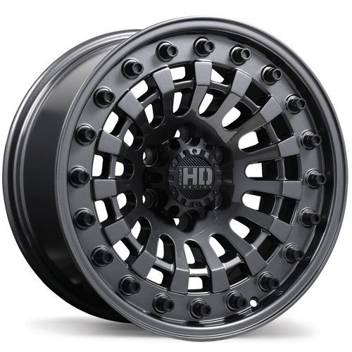 Shred 18x9.0 6x120mm +0 67.1mm | Gloss Gunmetal Finish