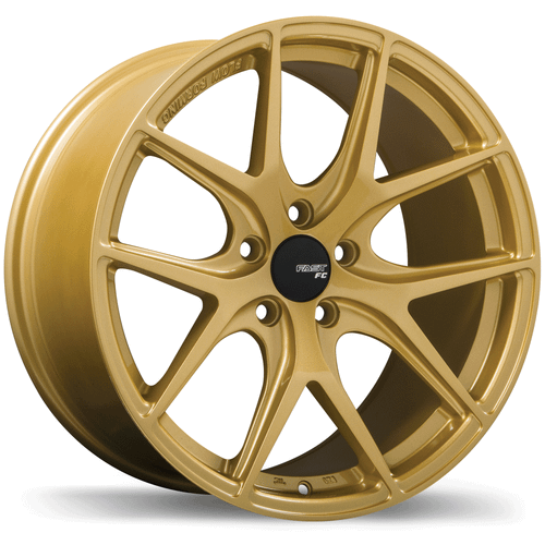 FC04 17x8.0 5x114.3mm +40 72.6mm | Gold Finish