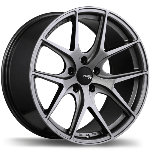 FC04 19x8.5 5x114.3mm +35 72.6mm | Titanium Finish