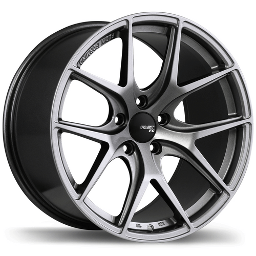 FC04 19x9.5 5x114.3mm +35 72.6mm | Titanium Finish