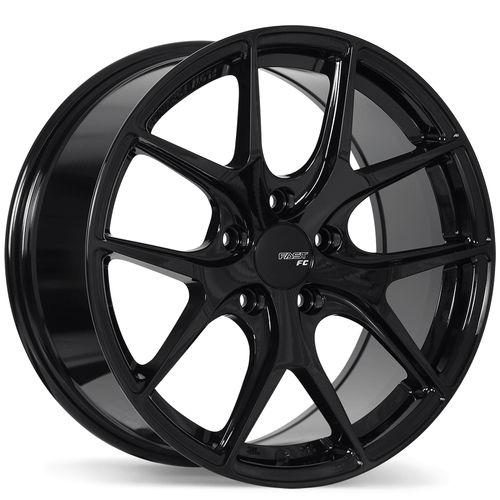 FC04 20x8.5 5x114.3mm +35 72.6mm | Metallic Black Finish