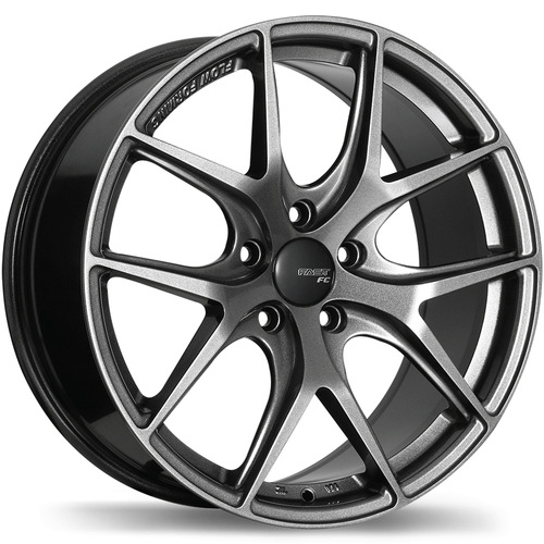 FC04 20x8.5 5x112mm +35 72.6mm | Titanium Finish