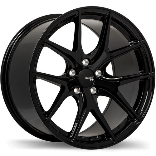 FC04 19x9.5 5x108mm +35 72.6mm | Metallic Black Finish