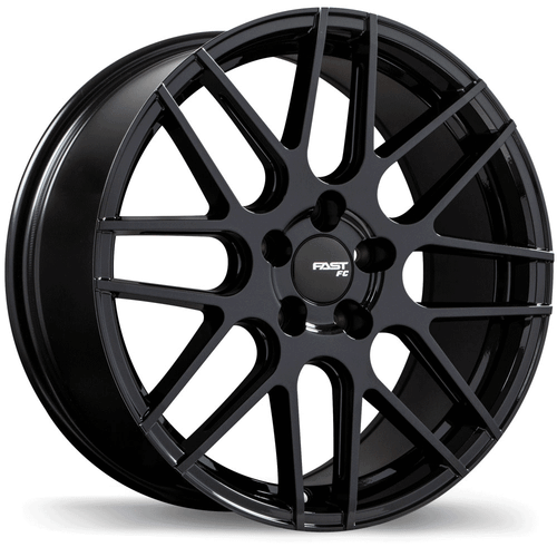 FC12 18x8.0 5x108mm +35 72.6mm | Metallic Black Finish