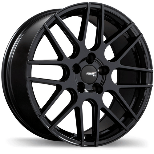 FC12 18x8.0 5x112mm +45 72.6mm | Metallic Black Finish