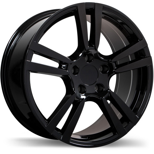 R140A 18x8.0 5x130mm +50 71.6mm | Gloss Black Finish