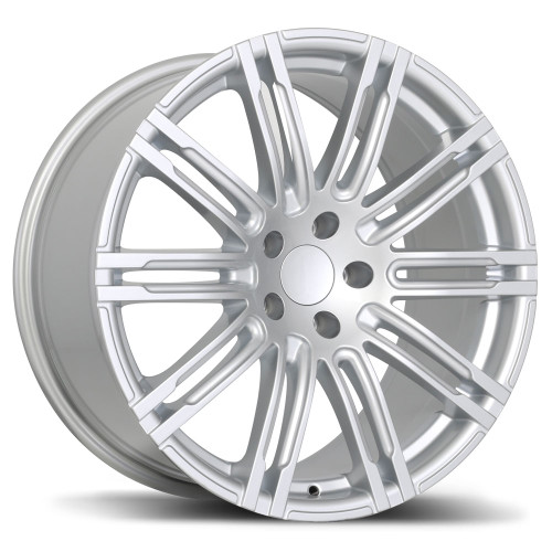 R188 19x9.5 5x112mm +28 66.5mm | Gloss Siliver Finish