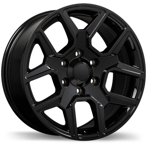 R220 20x9.0 6x139.7mm +18 78.0mm | Gloss Black Finish