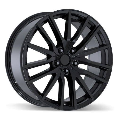 R233 20x9.0 5x112mm +35 66.6mm | Gloss Black Finish