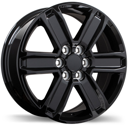 R247 18x7.5 6x120mm +50 67.1mm | Gloss Black Finish