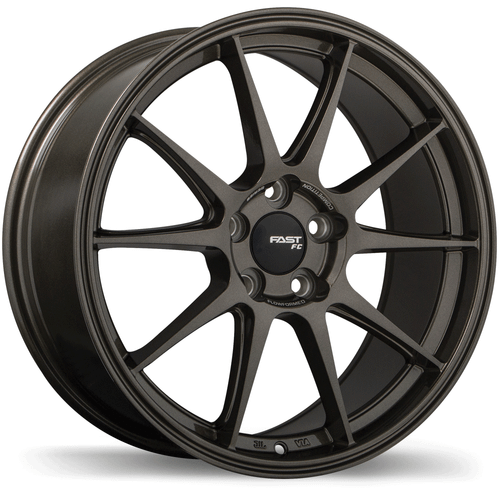FC08 18x8.0 5x114.3mm +40 72.6mm | Bronzed Carbon