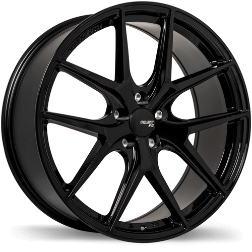 FC04 20x9.5 5x114.3mm +35 72.6mm | Metallic Black