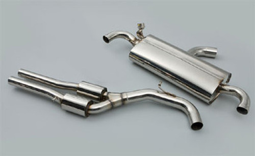 Milltek Resonated Racing Cat Back Exhaust - MK2 TT RS Milltek Resonated Racing Cat Back Exhaust - MK2 TT RS