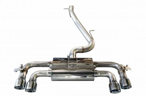 AWE Tuning Mk7 Golf R SwitchPath Exhaust With Chrome Silver Tips, 102mm