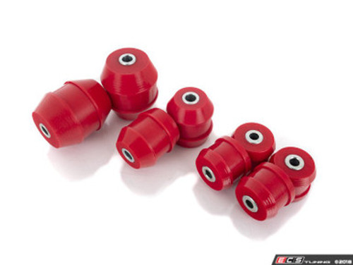 Front Lower & Upper Polyurethane Control Arm Bushing Kit