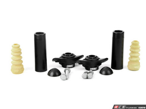 Rear Shock Installation Kit - With ECS HD Mounts and Install Hardware