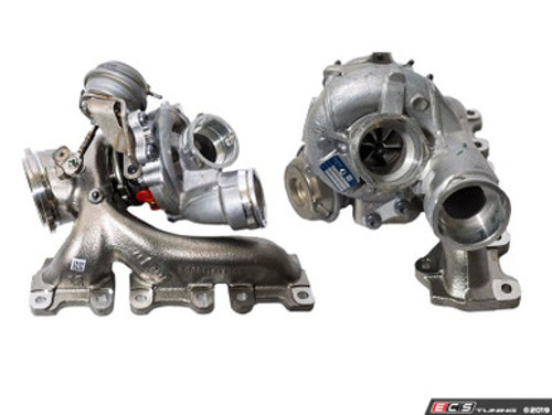 15-18 Macan Turbo 3.6L OE Left And Right Turbo Kit with Hardware