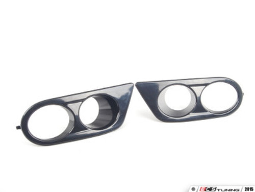 Fog Light Inserts - gloss black