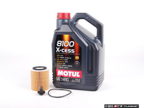 MINI Motul 8100 X-Cess 5w-40 Oil Service Kit Gen 1- Priced As Kit