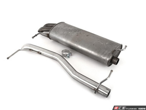 MK7 Jetta 1.4T Rear Muffler Delete Kit