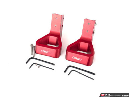 Billet Seat Release Handle Kit - Red Anodized - Pair