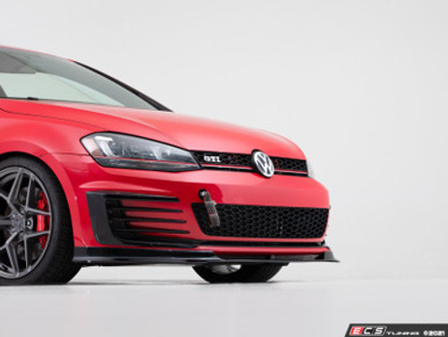 MK7 GTI Gloss Black Front Bumper Grille Flare Set