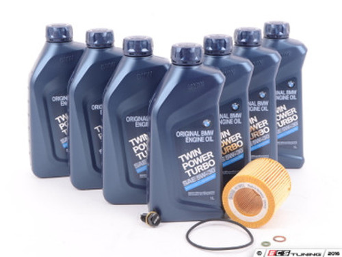 Genuine BMW Oil Change Kit - with ECS Magnetic Oil Drain Plug