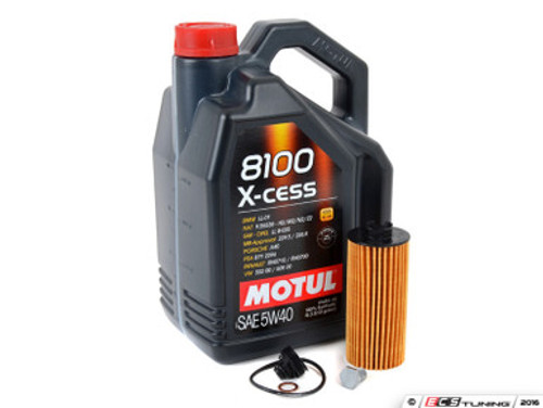 MINI Motul 8100 X-Cess 5w-40 Oil Service Kit Gen 3 1.5L - Priced As Kit