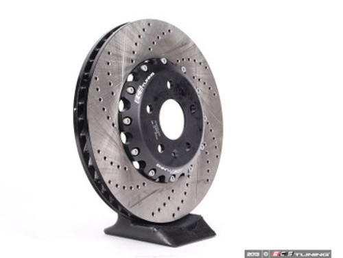 MK5/6 Stage 3 Slotted & Cross Drilled Rotor - Right | ES2643217