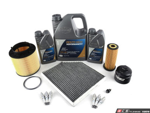 40K Service Kit - With ECS Magnetic Drain Plug & Oil Filter Housing Cap