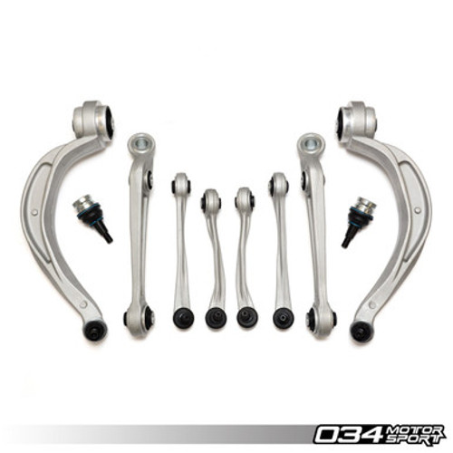 Density Line Control Arm Kit, B8/B8.5 Audi A4/S4, A5/S5/RS5 & Q5/SQ5 - M12 - Build Dates up to Nov 2, 2009