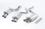 Milltek Sport Resonated Exhaust - Twin 80mm GT Tips - Audi B8 S5 4.2