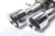 Milltek Resonated Cat Back Exhaust With Polished Tips  - Audi S8 4.0 TFSI Quattro Tiptronic