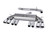 Milltek Cat Back Non-Valved, Non-Resonated Race Exhaust System with Quad Oval Polished Tips - Audi S3 2.0 TFSI quattro Saloon 8V