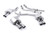 Milltek Resonated Valvesonic Cat Back Exhaust With Titanium Tips - Audi S6 / S7 Sportback 4.0 TFSI Quattro