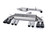 Milltek Cat Back Non-Valved, Resonated Race Exhaust System with Quad Oval Cerakote Black Tips - Audi S3 2.0 TFSI quattro Saloon 8V