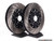 Front Big Brake Kit - Stage 5 - 2-Piece Cross-Drilled & Slotted Rotors (358x32)