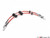 Exact-Fit Stainless Steel Brake Lines - Complete Kit | ES250604