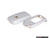 Remote Key Cover Plastic - Silver | ES2568140