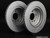 Rear Slotted Brake Rotors - Pair (336x22)
