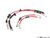 Exact-Fit Stainless Steel Brake Lines - complete Kit | ES2717906