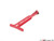 Billet Aluminum Hood Pull Release Rod - Red Anodized