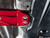 Billet Aluminum Tunnel Brace - Front - Red Anodized