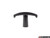 Billet Aluminum T-Handle Pull - Black