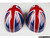 Mirror Cap Union Jack - Set