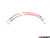 Exact-Fit Stainless Steel Brake Lines - Front | ES3524699