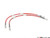 Exact-Fit Stainless Steel Brake Lines - Rear | ES3525702